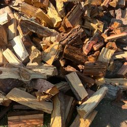 Dry Split Almond Mix Firewood!!!Ready Too Burn Seasoned Wood!!