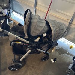 Evenflo Double Or Single Stroller 
