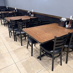 Restaurant Tables (NO CHAIRS) Qty: 13