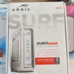 Arris surf board Modem 