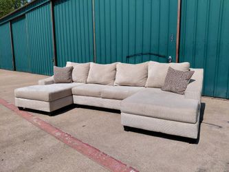 ☀️Desert Pearl XL Double Chaise Sectional - $525☀️