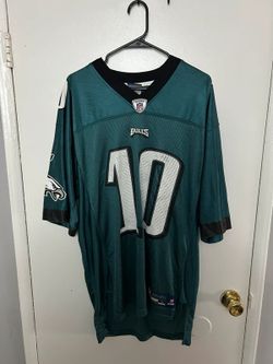 DeSean Jackson Eagles Green Reebok OnField Jersey Sz L