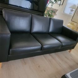 Leather Couch 