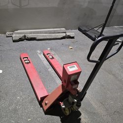 Pallet Jack With Scale  Works Perfect