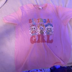 Labubu Birthday Shirt Kids Medium 