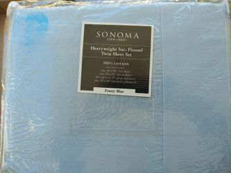 Sonoma Fleece Twin Sheets