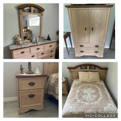 Full Size 5 Piece Bedroom Set