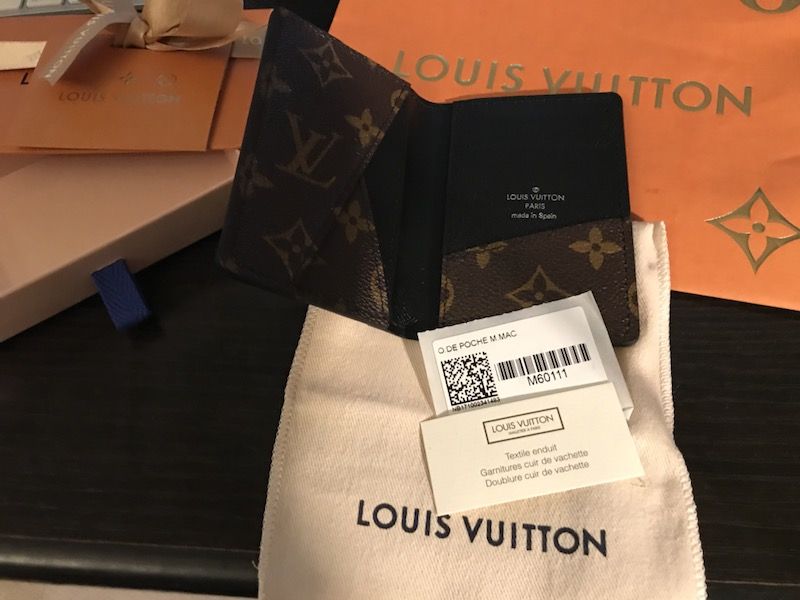 New, Never Used, Authentic LV pocket-organizer-monogram-eclipse for Sale in  Redlands, CA - OfferUp