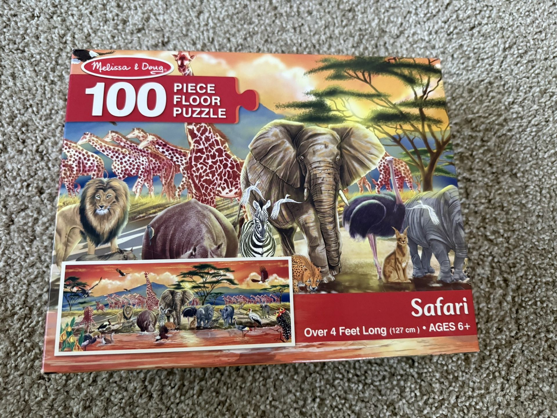 Safari Puzzle – 100 Pieces 