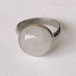 Rose Quartz Gemstone Ring