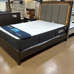 Queen Bed Frame (No Mattress Included)