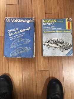 Volkswagen and Nissan manuals