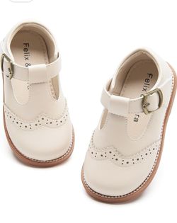 Felix & Flora Beige Mary Jane- Size 7