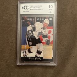 Wayne Gretzky 1993-94 Donruss Special Print 1 Of 20,000 (Graded 10)
