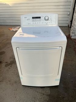LG gas dryer extra large capacity