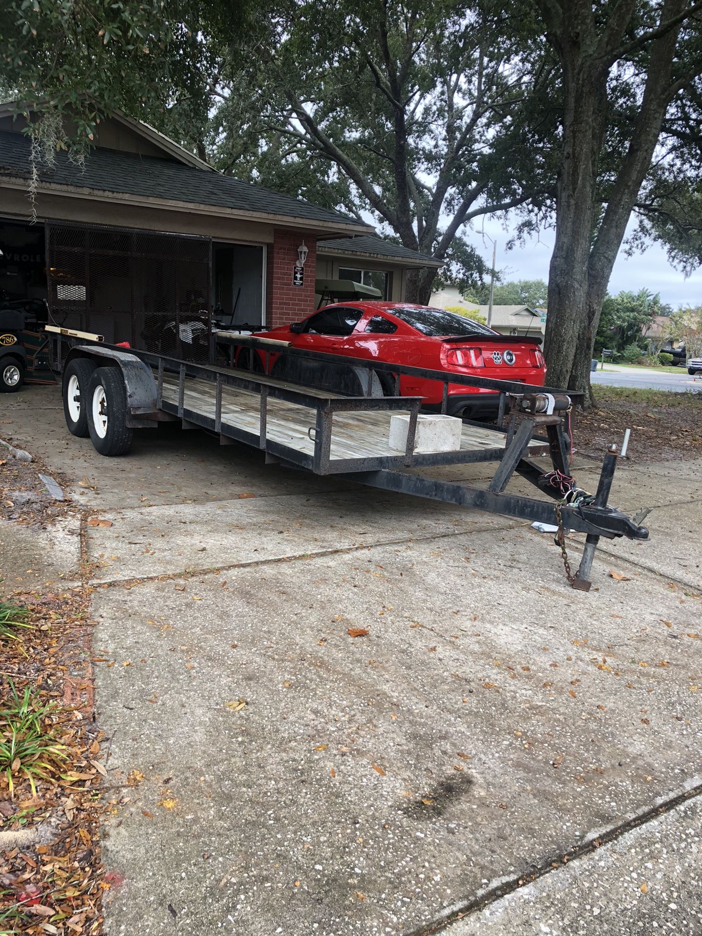 6.5 x 18ft dual axel trailer