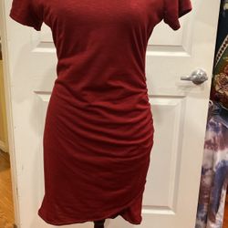 Burgandy Dress
