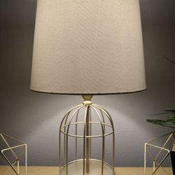 Two Golden Lamps