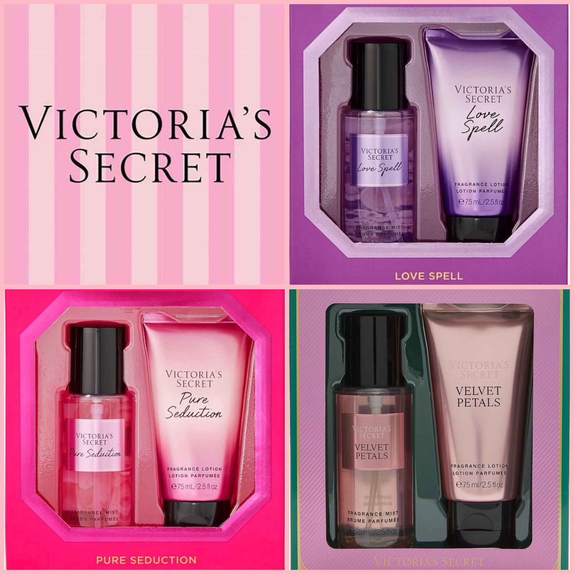 NEW Victoria's Secret Mini Sets $12 Each