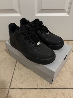 Black Air Forces Size 8.5