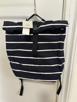 JW Anderson x Uniqlo Roll-Top Striped Backpack