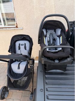 Evenflo Pivot Modular Travel System with SafeMax Car Seat