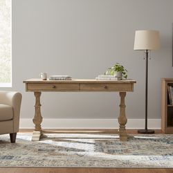 Wooden Table with Drawers