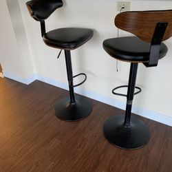 Bar stool set of 2
