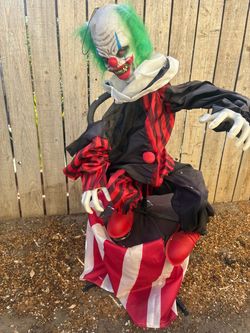 Halloween clown prop