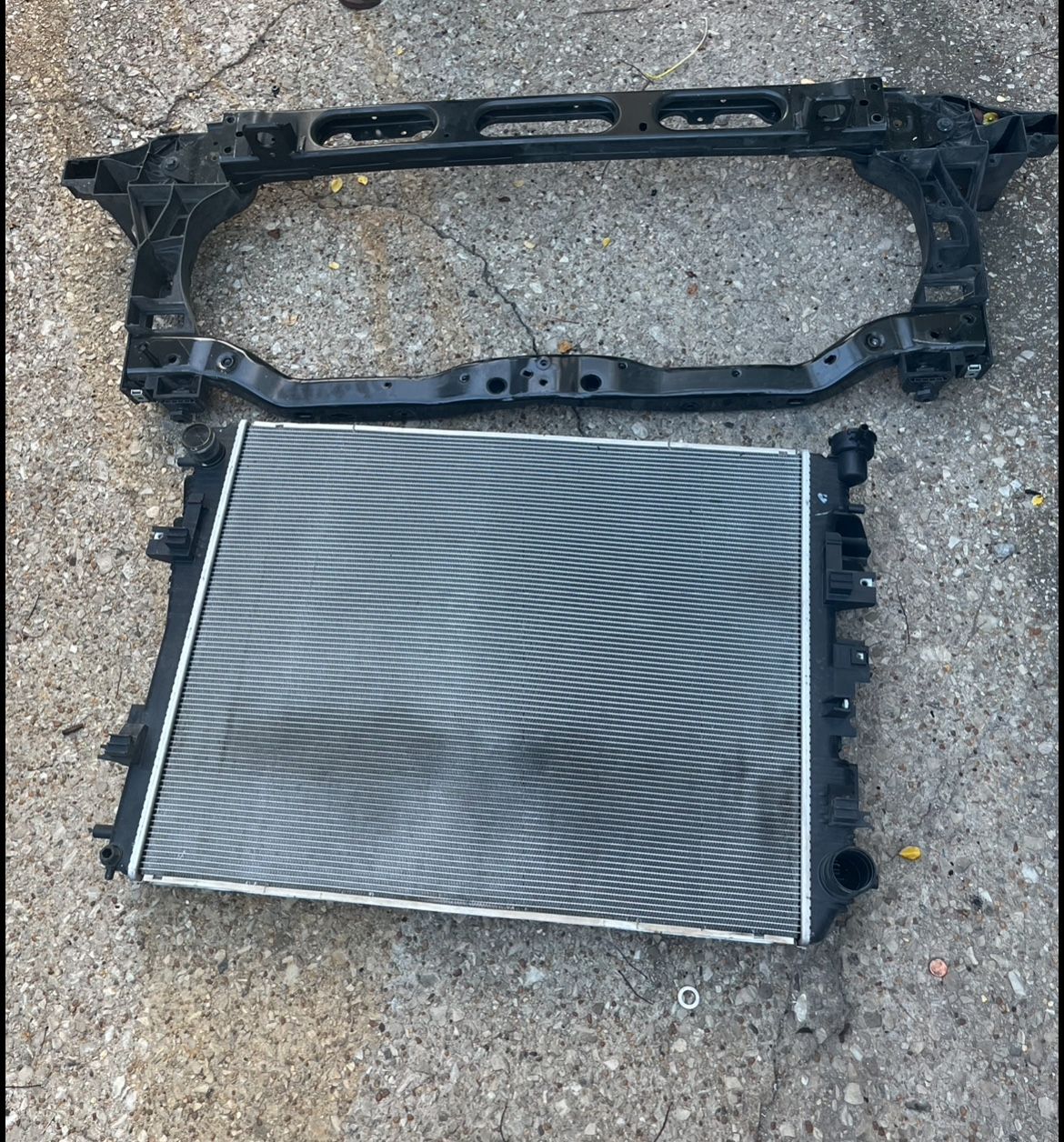 Radiator And Support For 2020 Dodge Ram