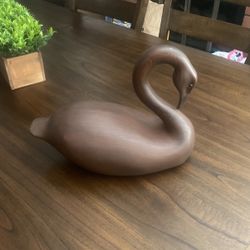 Phase IV Vintage Resin Swan