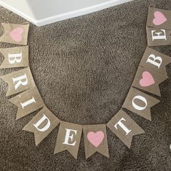 Bride -to-be Items 