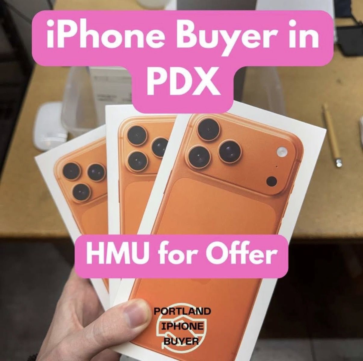 iPhone 17 Pro Orange Unlocked