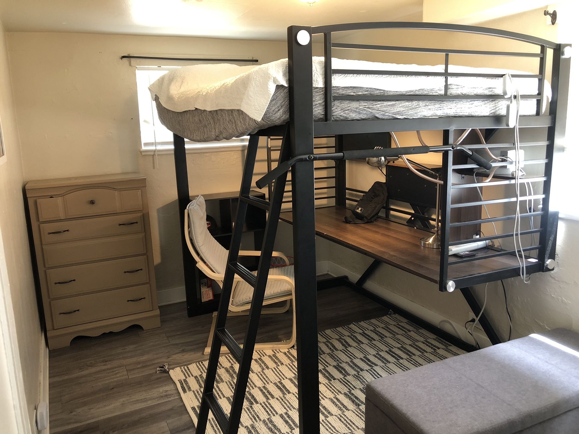 Loft Bed With Desk Full Size
