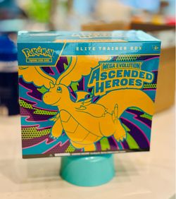 SEALED Pokemon TCG Mega Evolution Ascended Heroes ETB Elite Trainer Box Exclusive