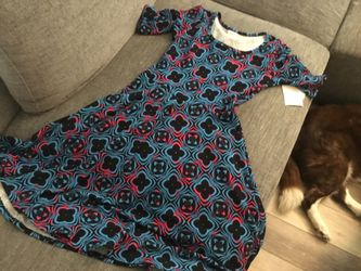 L l large lularoe dress Nicole