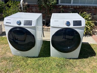 Front load Samsung washer and dryer