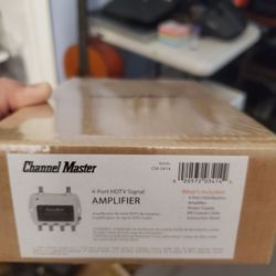 Channel Master 4 Port Hdtv Amplifier