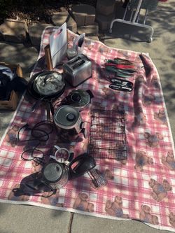 CLOTHING AND KITCHEN APPLIANCES