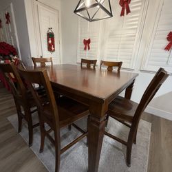 Wood Table & Chairs