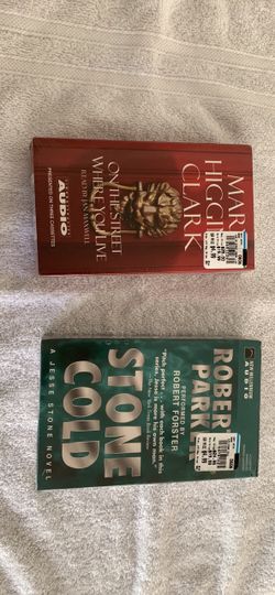 Mary Higgins Clark 'On the Street Where You Live' & Robert B. Parker 'Stone Cold' Audiobooks