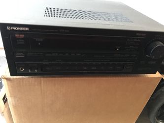 Pioneer audio receiver w/ Dolby Surround. Good condition.