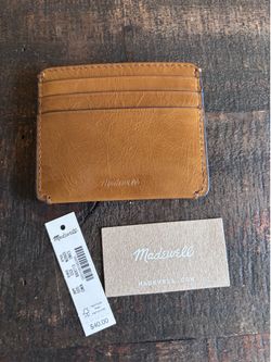 NWT-Madewell Card Case