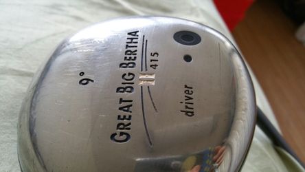 Golf club (Callaway Great Big bertha) driver