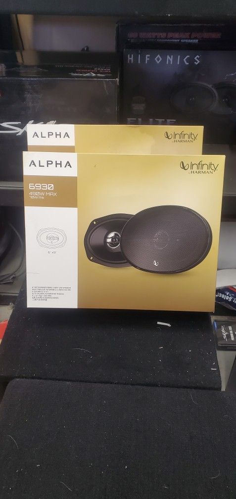 INFINITY ALPHA 6x9 DOOR SPEAKERS
