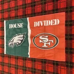 Brand New House Divided Banner Flag 