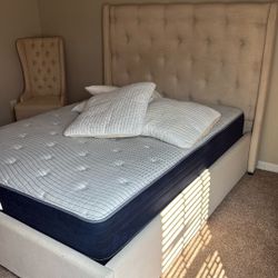 Bed And Bedside Chair