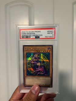 PSA 8 Adidas Yugioh Dark Magician Promo