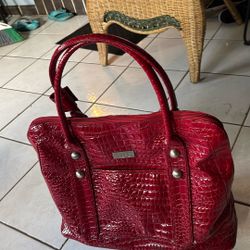 Travel VOLARE CROCODILE PRINT/SPINNER CARRY-ON 