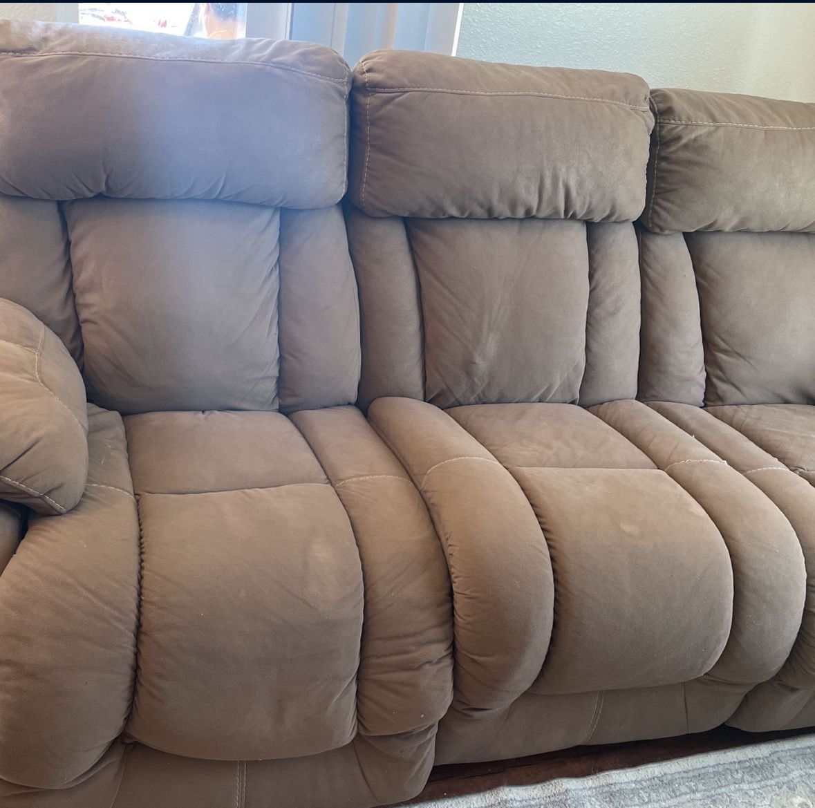 Ashley Furniture Matching Recliner  & Sofa 